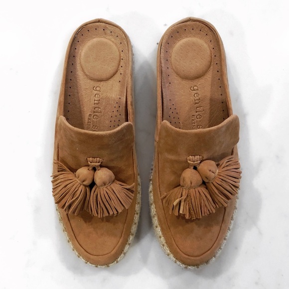 Kenneth Cole Gentle Souls Rory Espadrilles Tan 5.5 - Picture 1 of 9